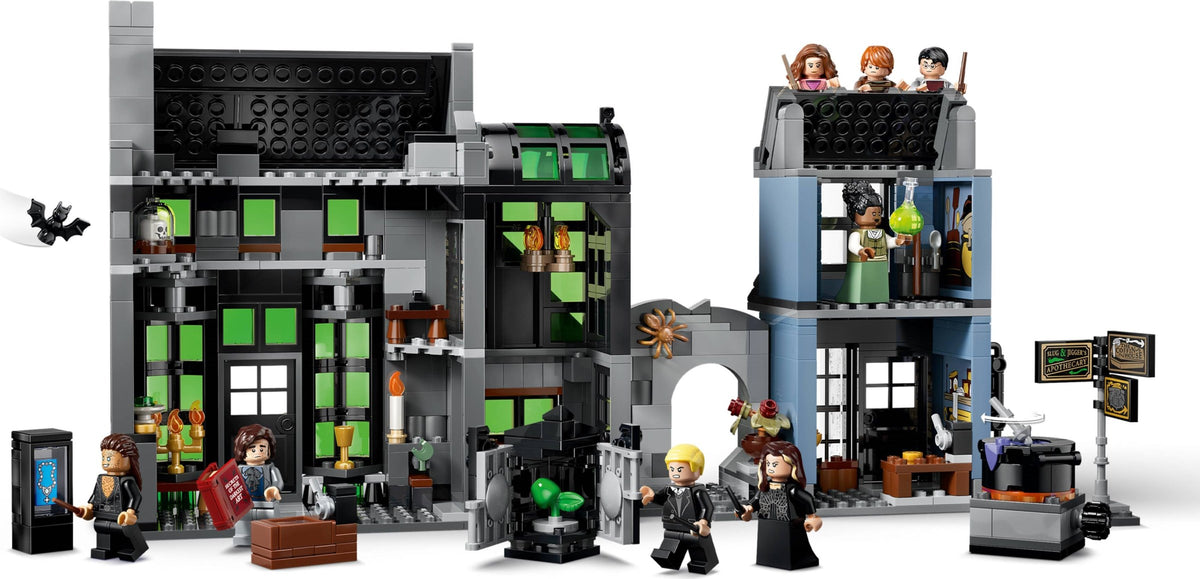 LEGO Harry Potter 76471 negozi di magia di notturn alley