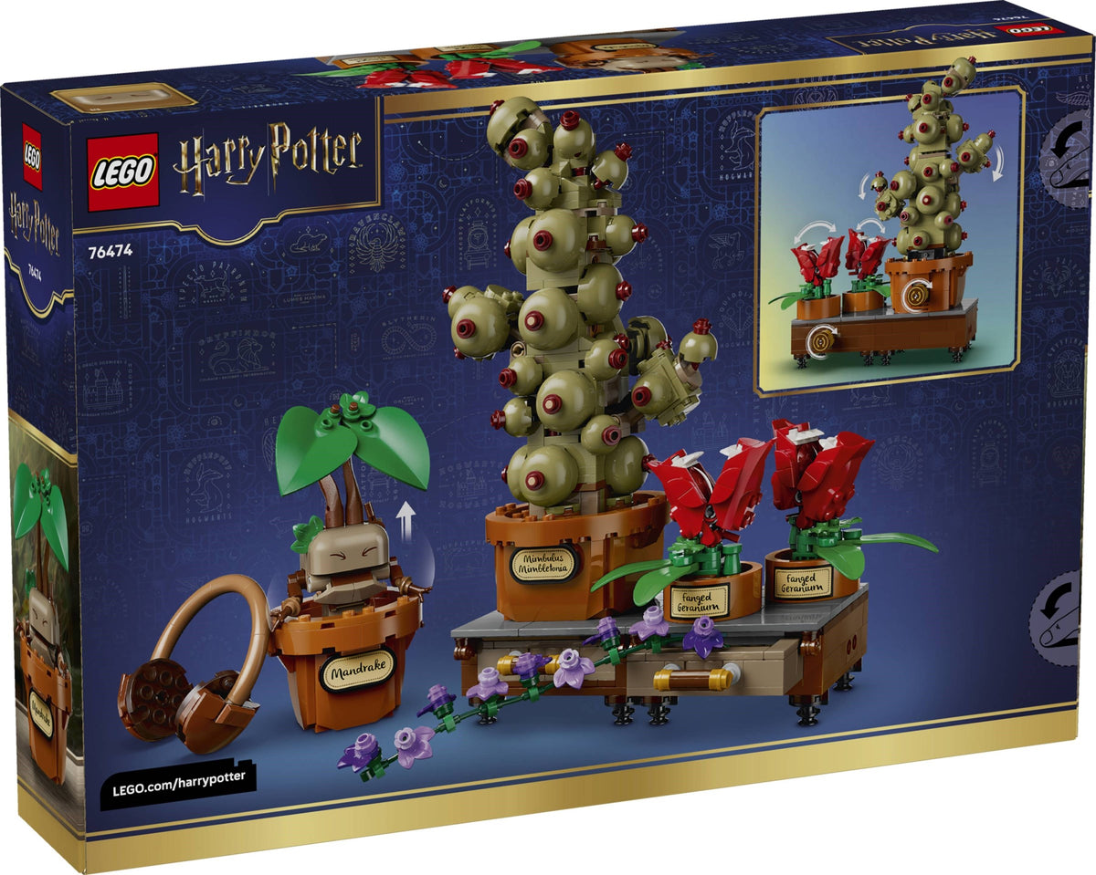 LEGO Harry Potter 76474 piante di erbologia di hogwarts™