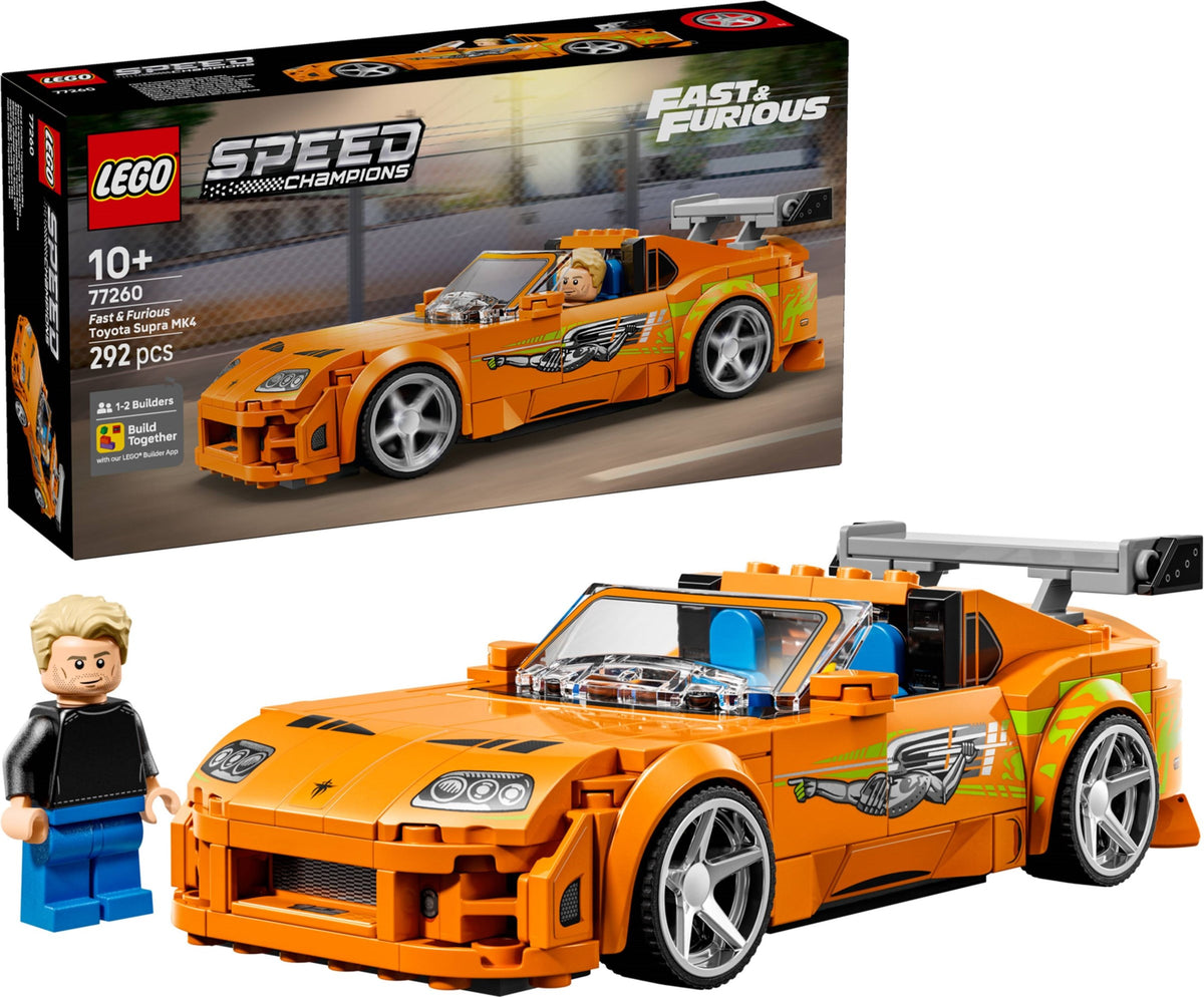 LEGO Speed Champions 77260 the fast and the furious toyota supra mk4