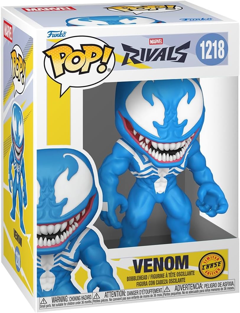marvel rivals - venom 9cm - funko pop! 1218 chase