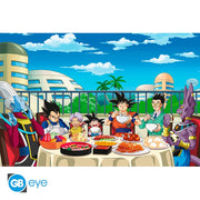 dragon ball - poster maxi 91,5x61cm - feast