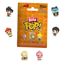 dragon ball - 1 personaggio assortito 3cm - funko pop! bitty