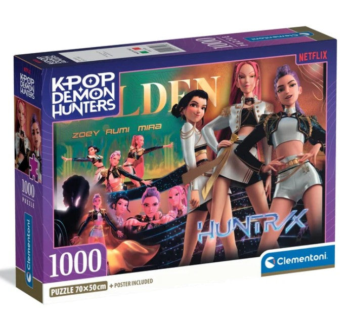 kpop demon hunters - golden - puzzle 1000 pezzi