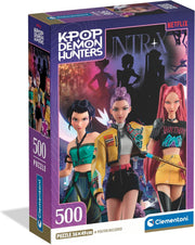kpop demon hunters - puzzle 500 pezzi