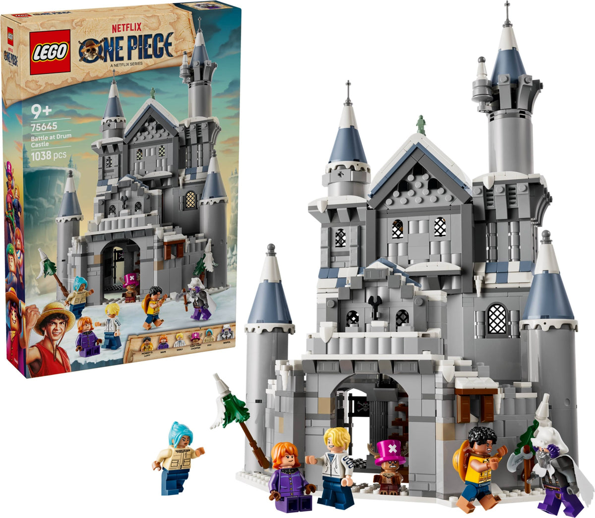 LEGO One Piece 75645 battaglia al castello di drum