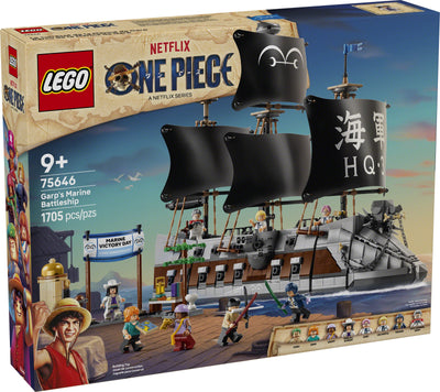 LEGO One Piece 75646 la nave da guerra di garp
