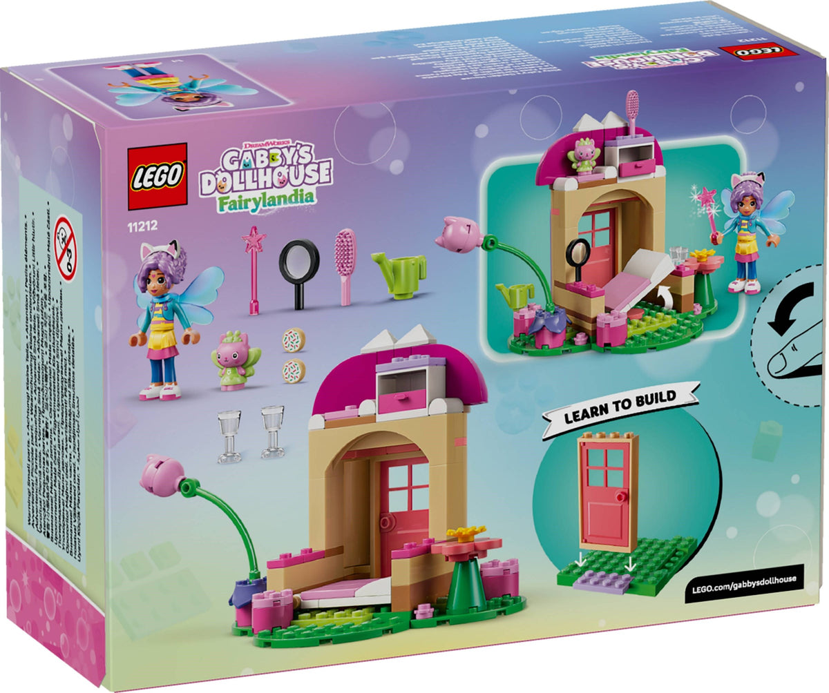 LEGO Gabby's Dollhouse 11212 la casa in giardino di gattina fatina