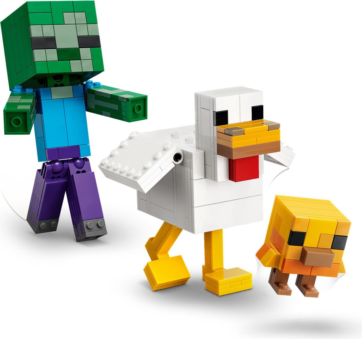 LEGO Minecraft 21582 fantino di polli