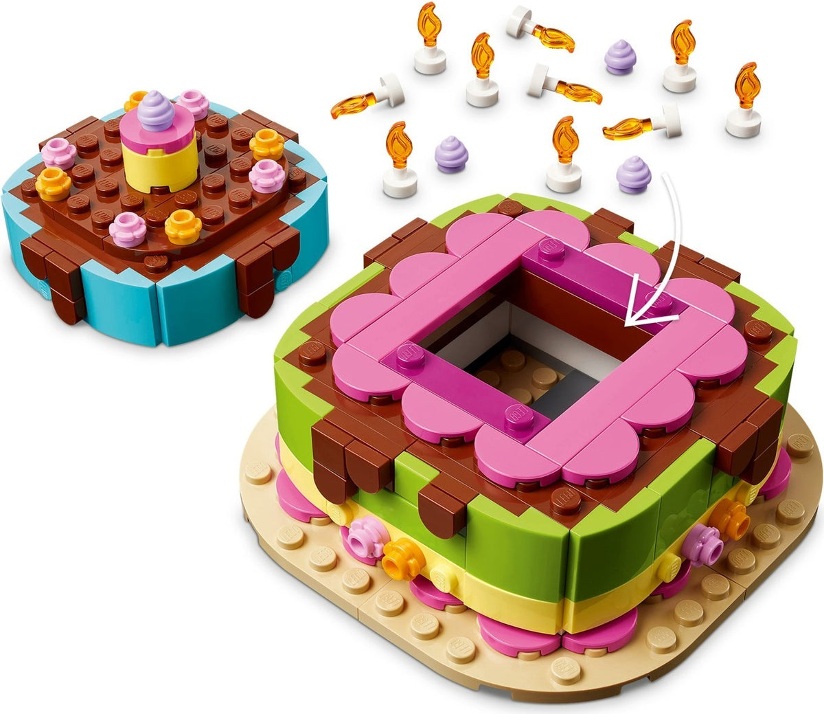 40815 torta della festa di compleanno