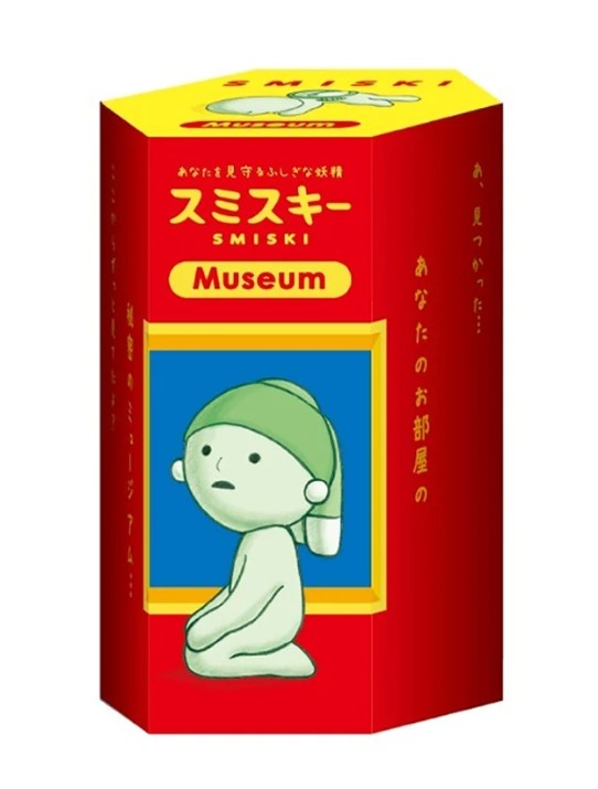 smiski museum series glow - blind box 1pz