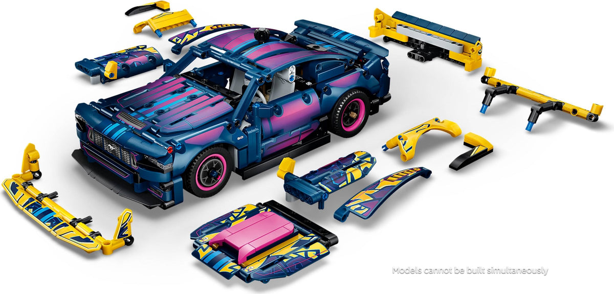 LEGO Technic 42236 auto ford mustang gt custom garage