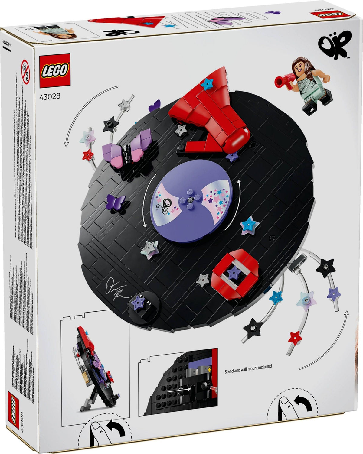 Lego Editions 43028 vinile di olivia rodrigo