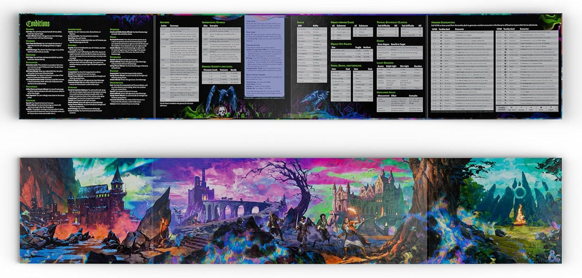 dungeons & dragons - ravenloft: the horror within - dungeon master's screen (eng)