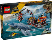 LEGO Jurassic World 77983 attacco alla barca del dinosauro mosasaurus