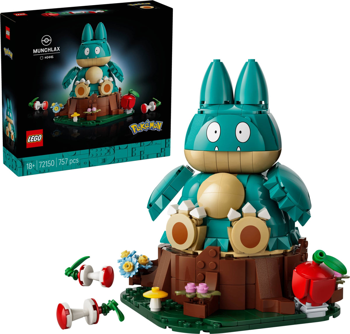 Lego Pokemon 72150 munchlax