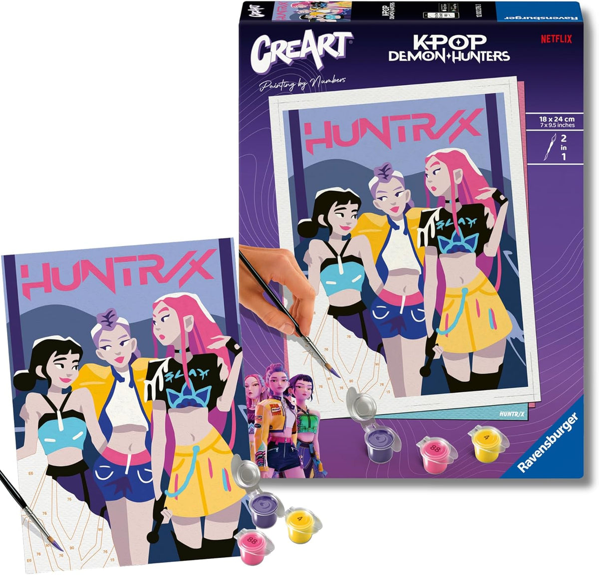 creart - kpop demon hunters - huntrix