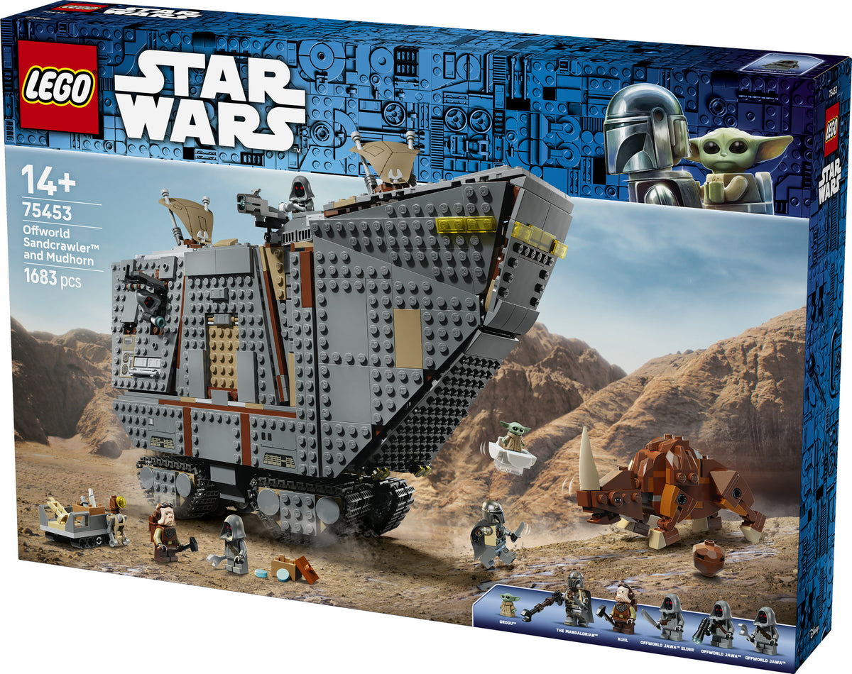 LEGO Star Wars 75453 sandcrawler™ e mudhorn offworld