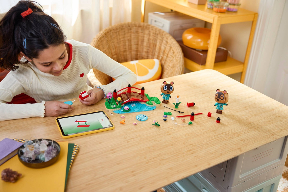 LEGO Animal Crossing 77059 una giornata all'aria aperta per mirco e marco