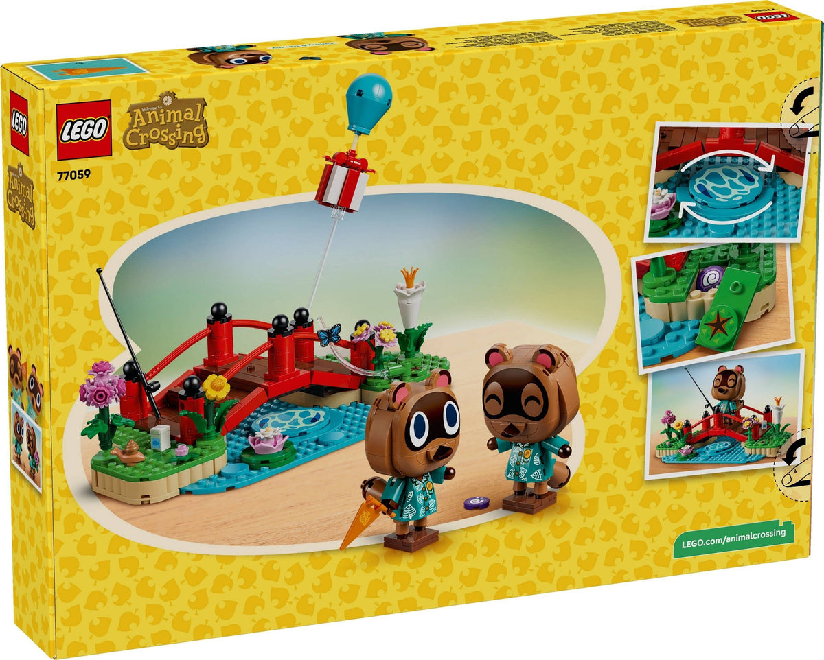 LEGO Animal Crossing 77059 una giornata all'aria aperta per mirco e marco