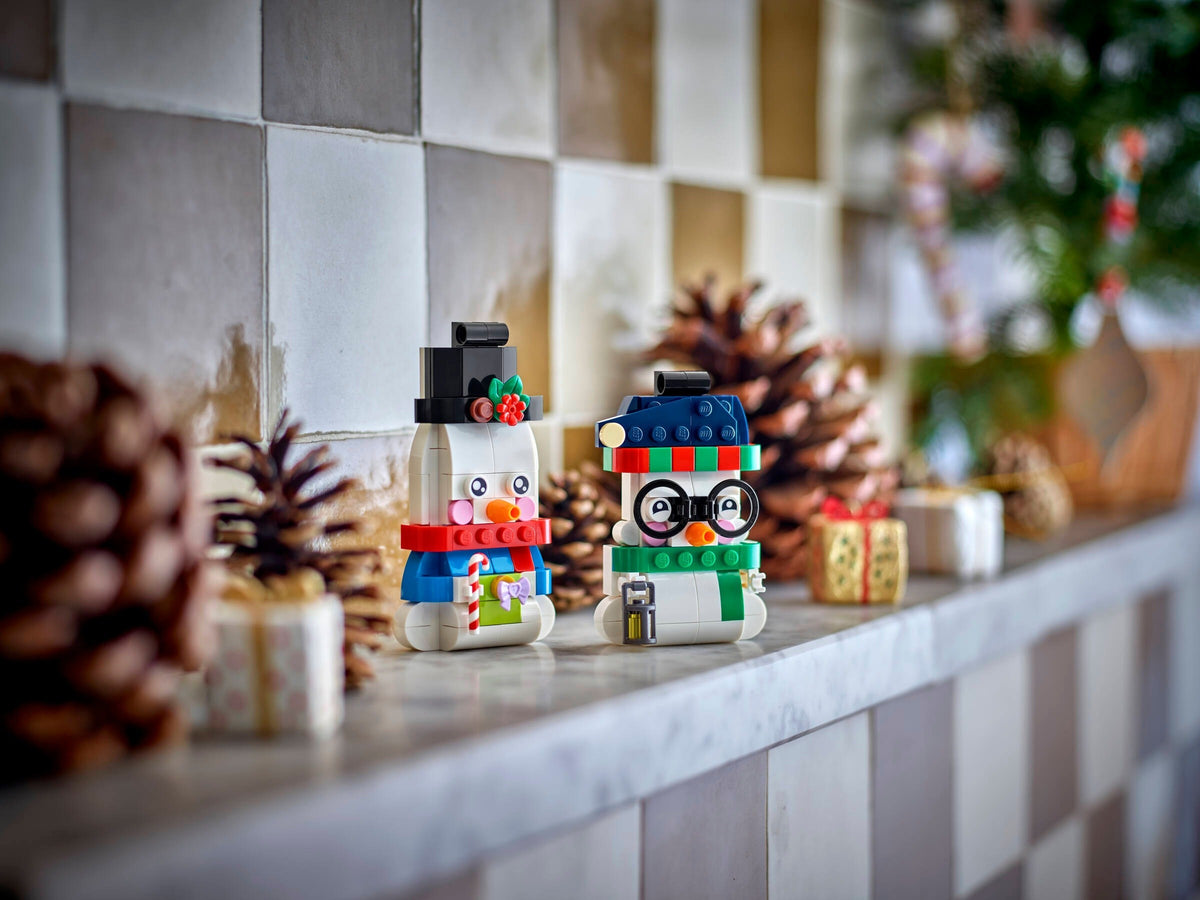 40812 pupazzi di neve ornamentali