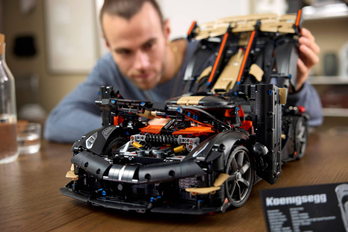 LEGO Technic 42232 hypercar koenigsegg sadair's spear