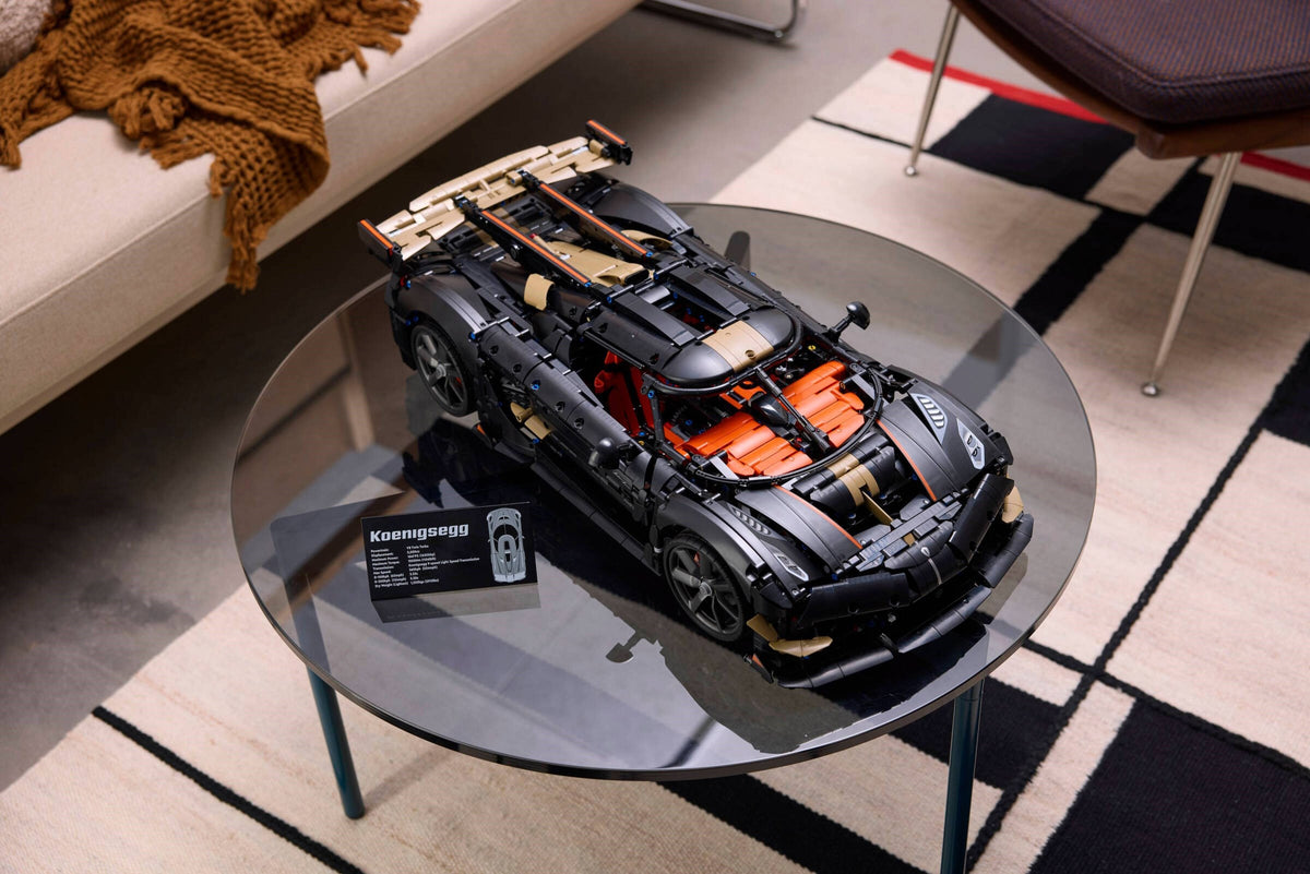 LEGO Technic 42232 hypercar koenigsegg sadair's spear