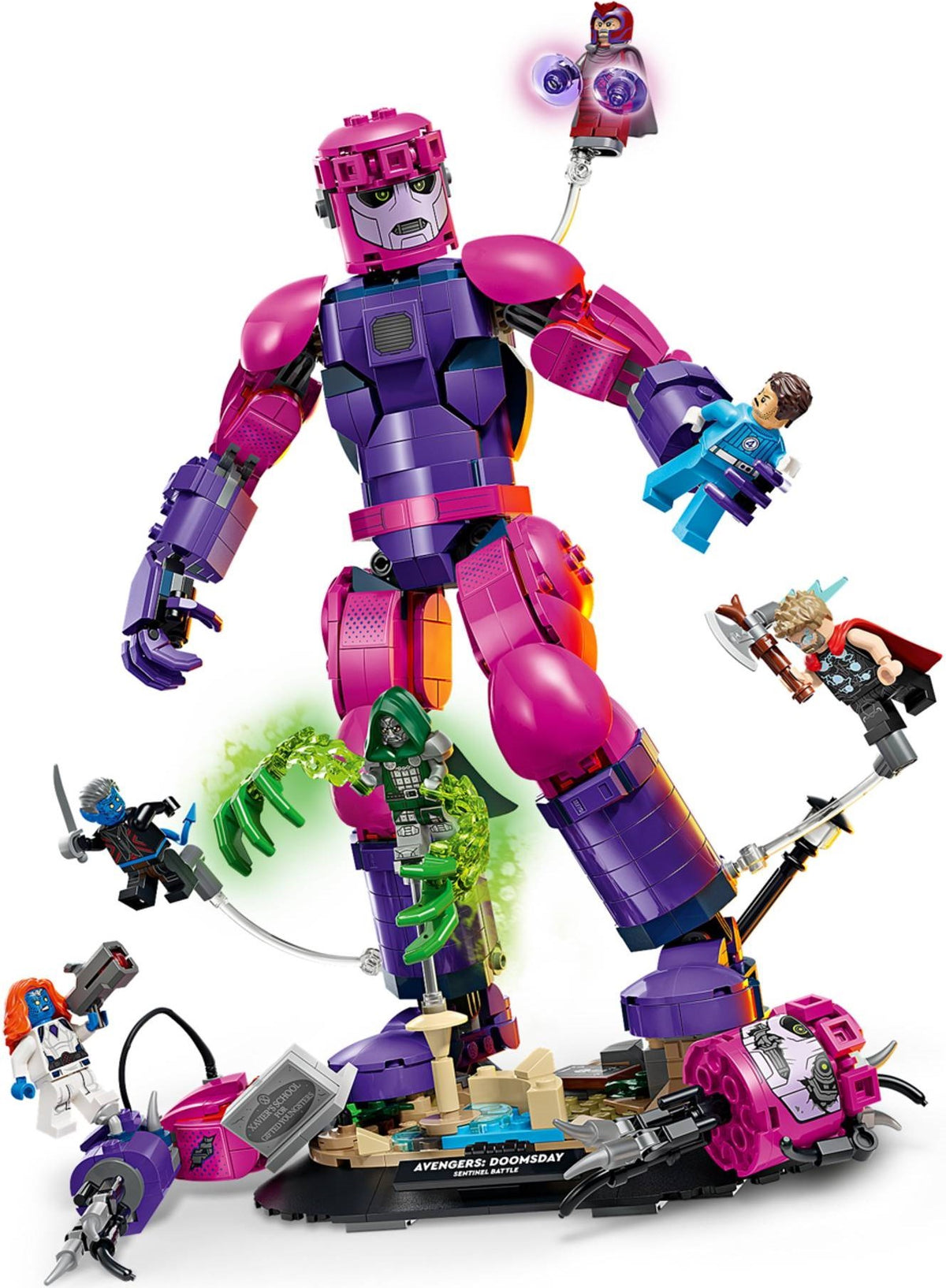 LEGO Super Heroes 76348 battaglia epica: avengers: doomsday