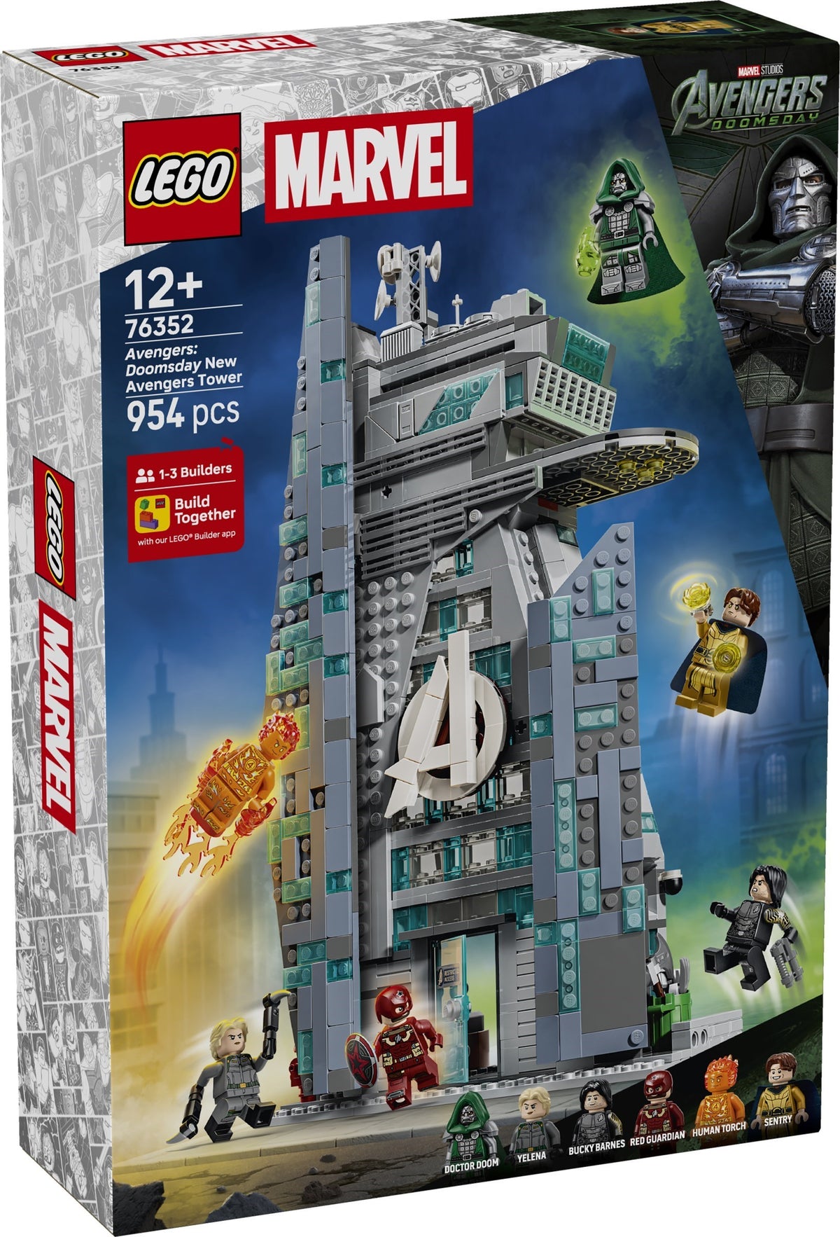 LEGO Super Heroes 76352 avengers: doomsday nuova torre degli avengers