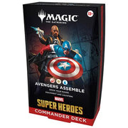 magic the gathering - marvel super heroes - mazzo commander - avengers assemble (eng)