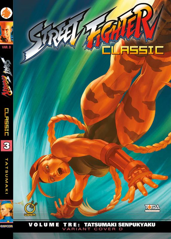 street fighter classic - volume tre: tatsumaki senpukyaku - variant cover d