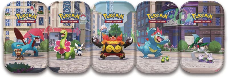 pokemon - collezione luminopoli - una mini tin assortita (ita)
