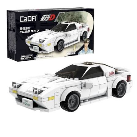 cada - initial d mazda bianca fc3s rx-7 - 282 pz
