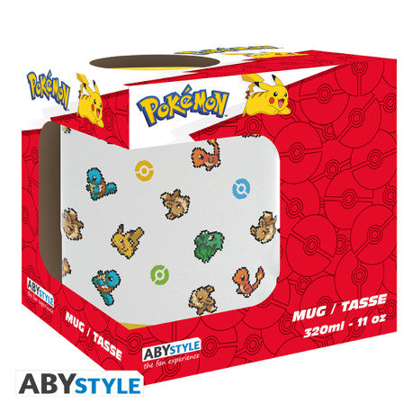 pokemon - pixel art - tazza 320 ml