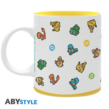 pokemon - pixel art - tazza 320 ml