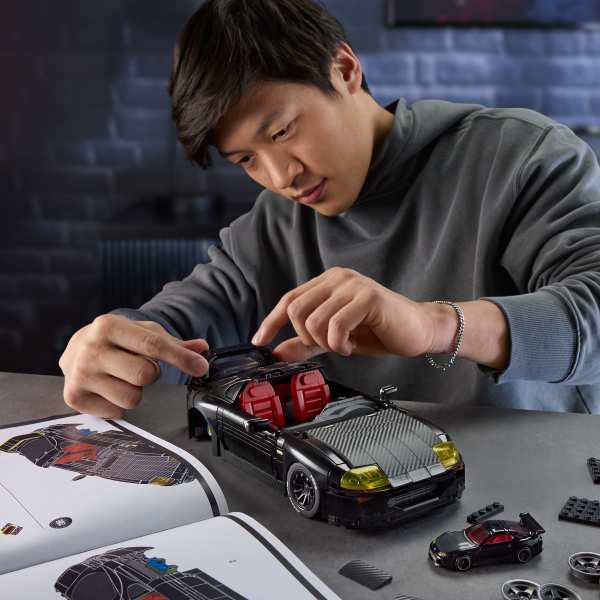 mattel brick shop hot wheels - toyota supra
