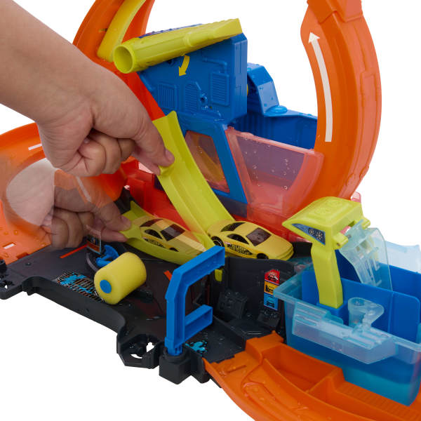 hot wheels - autolavaggio mega loop