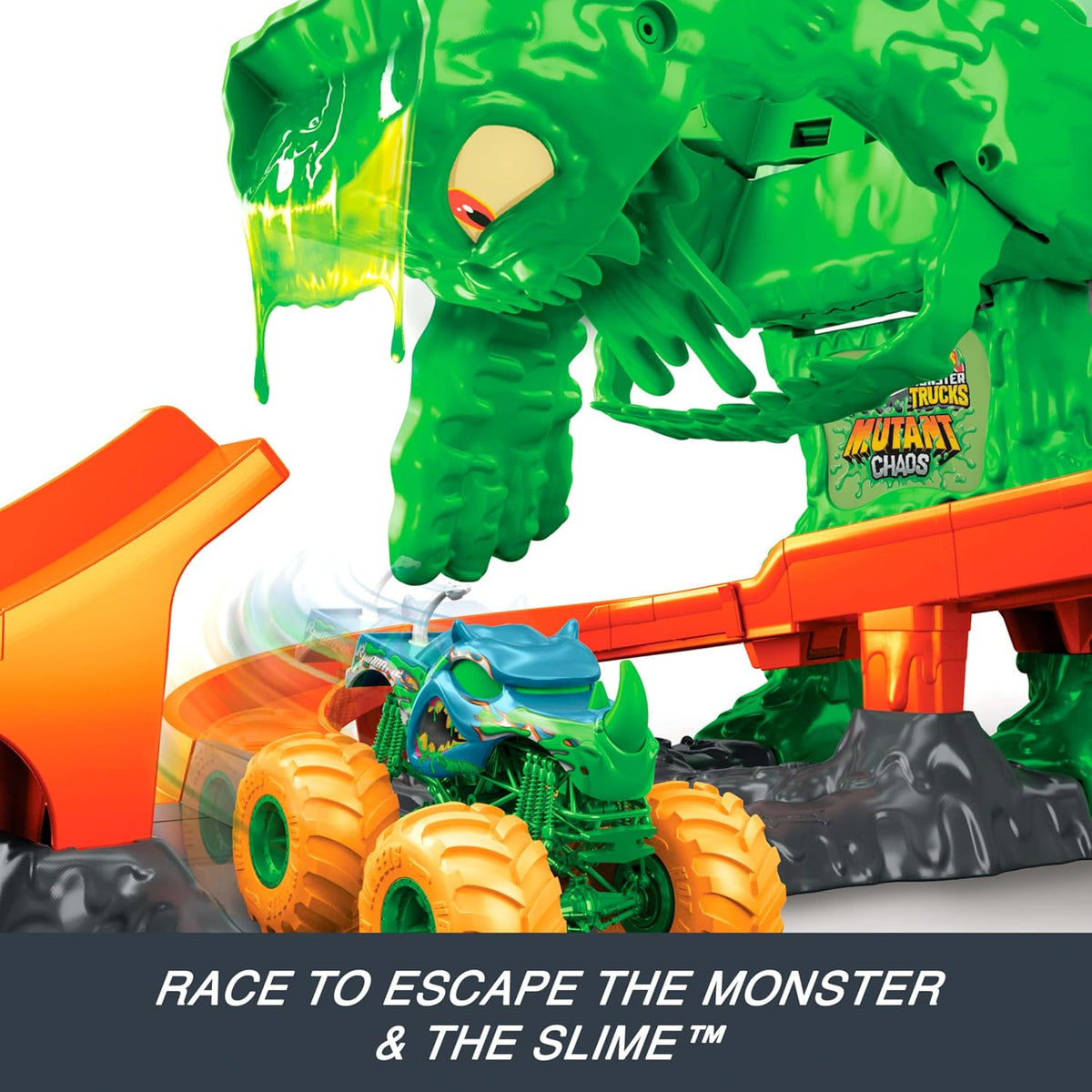 hot wheels - monster truck mutant chaos - sfida del mostro
