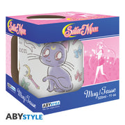 sailor moon -  luna & artemis chibi - tazza 320 ml