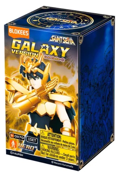 saint seiya - galaxy version - gold zodiac 1 - shiryu gold