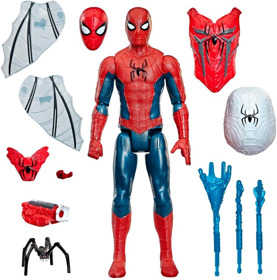 spider man - brand new day - titan hero con accessori