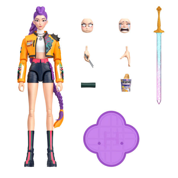 kpop demon hunters - rumi - action figure 15cm