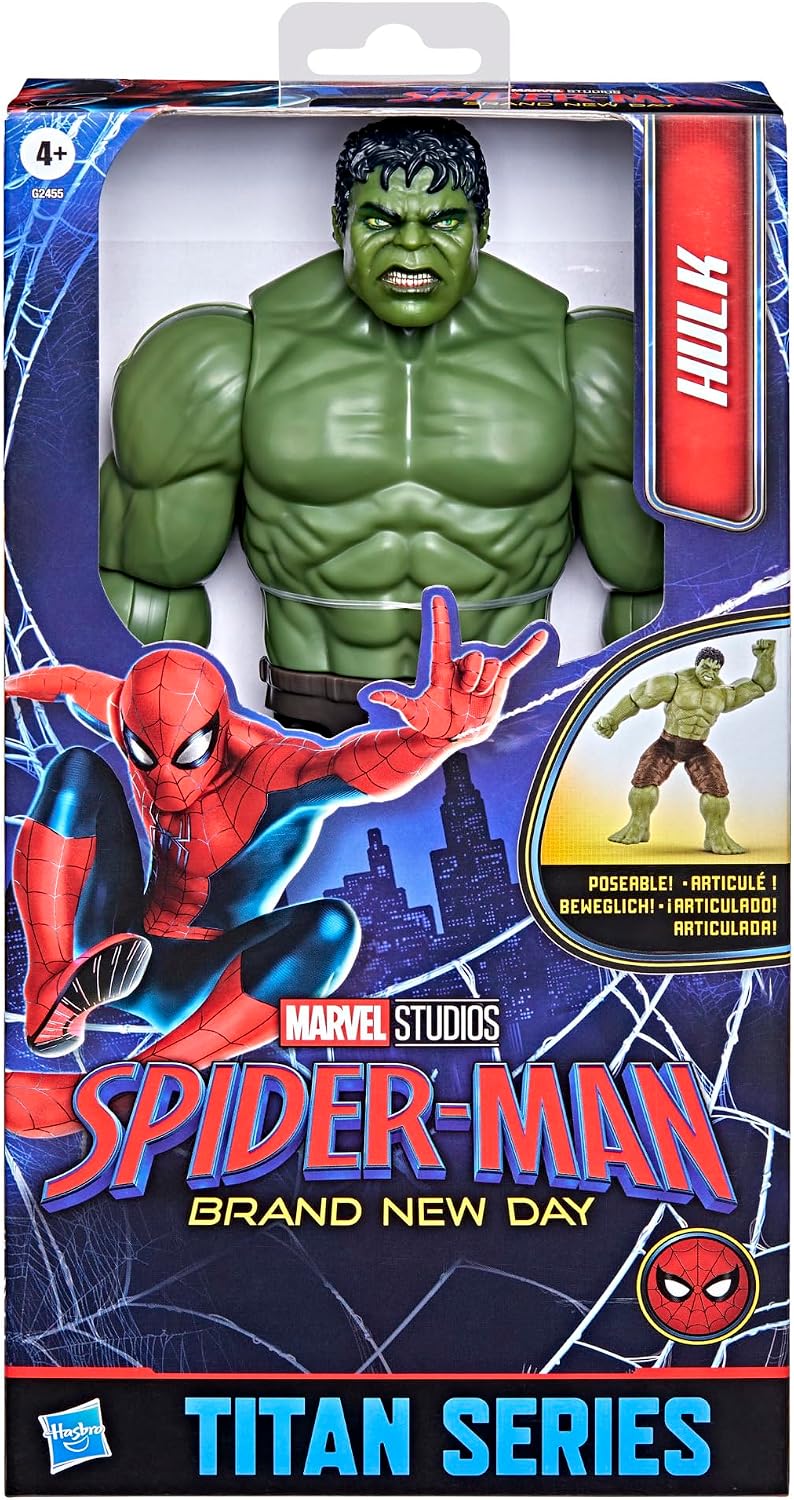 spider man - brand new day - hulk - titan hero 30cm