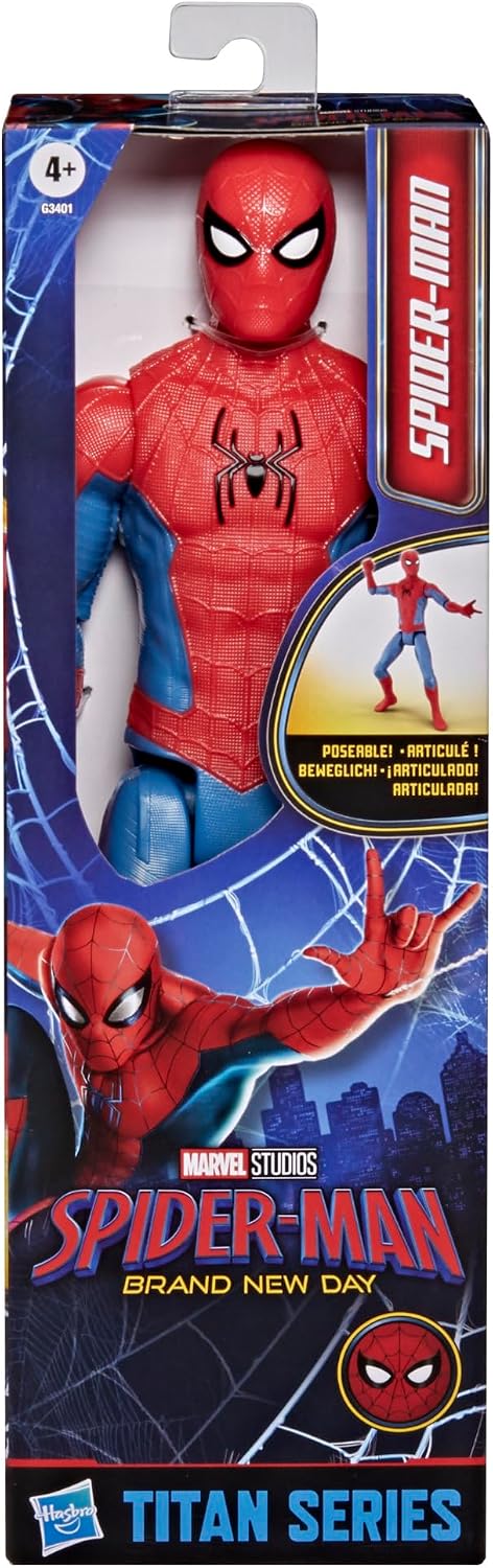 spider man - brand new day - spider man - titan hero 30cm