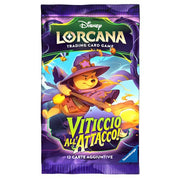 lorcana - viticcio all'attacco - bustina singola 12 carte (ita)
