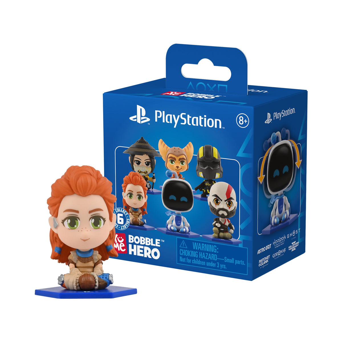 playstation - bobble hero blind box - 1 personaggio assortito