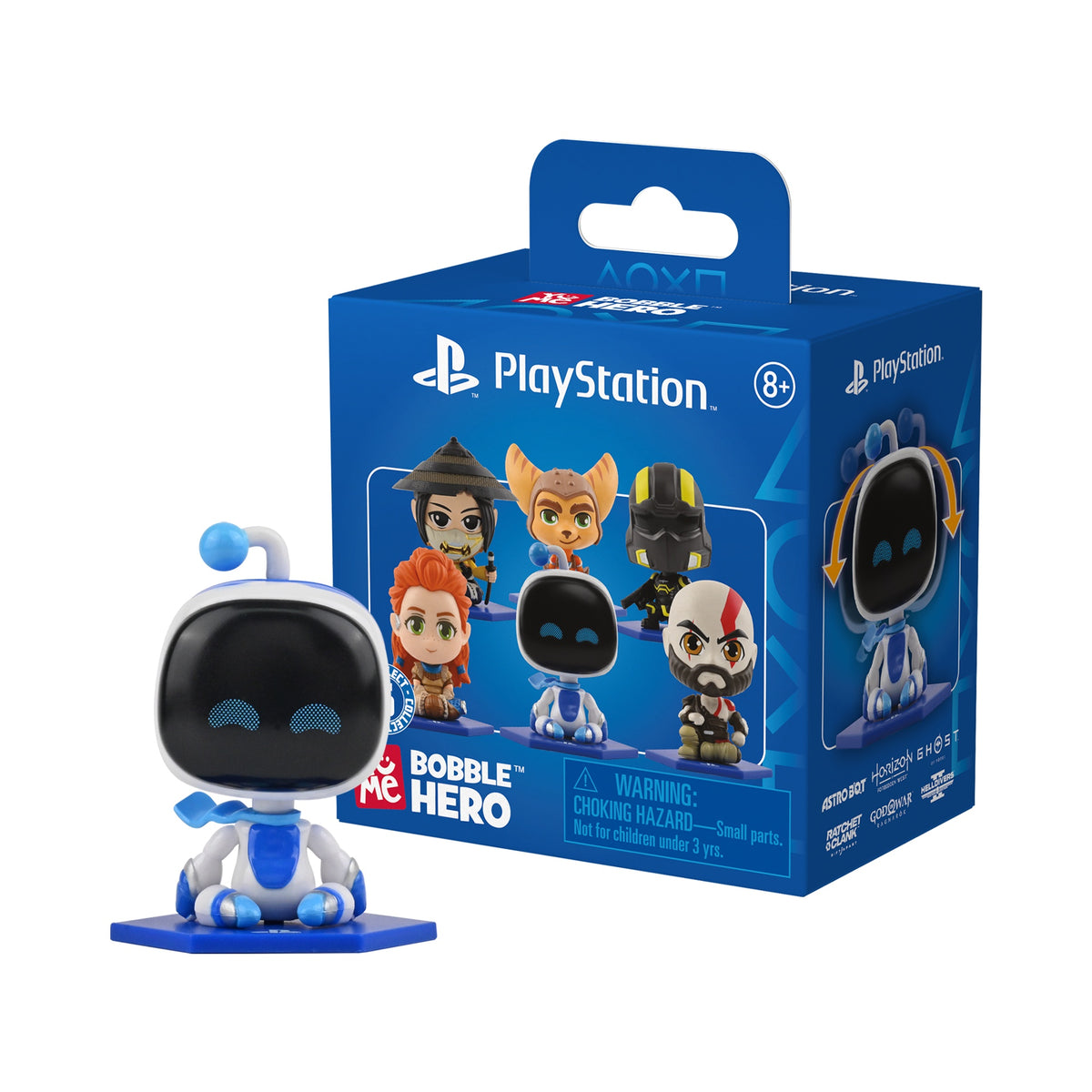 playstation - bobble hero blind box - 1 personaggio assortito