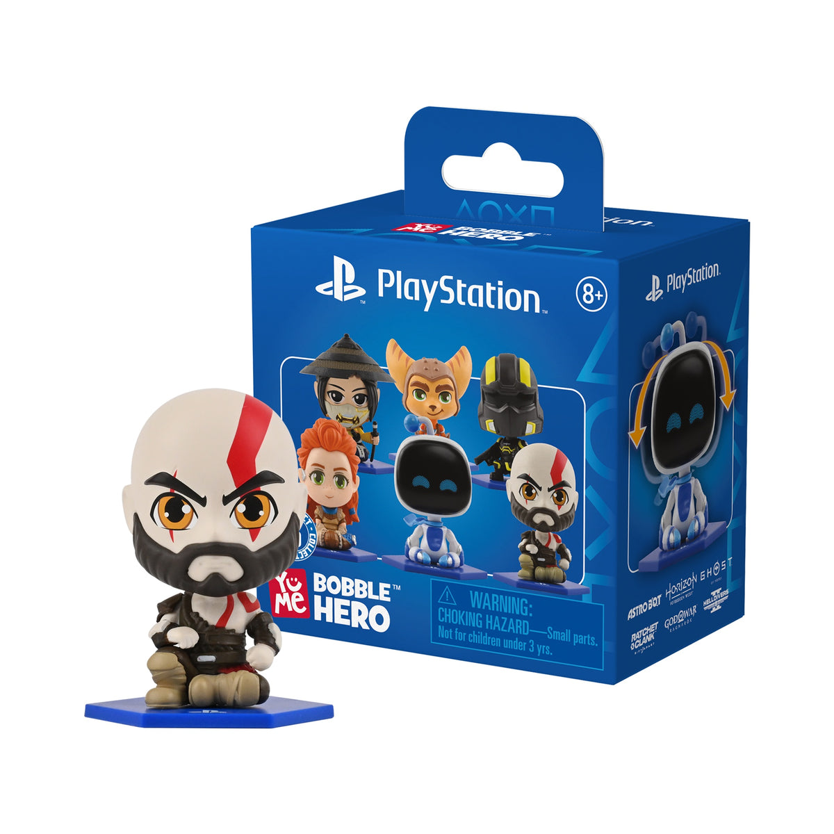 playstation - bobble hero blind box - 1 personaggio assortito