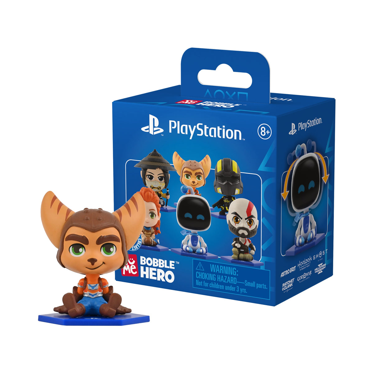 playstation - bobble hero blind box - 1 personaggio assortito