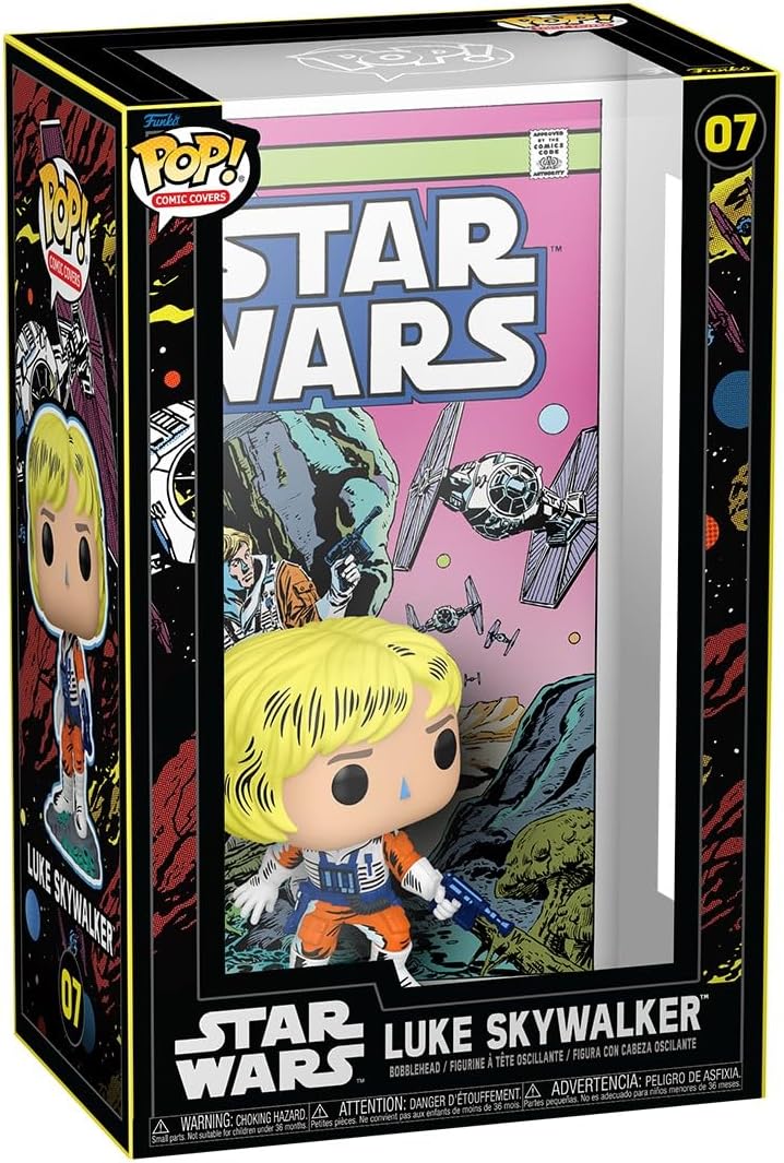 comic covers - star wars - luke skywalker - funko pop! 07