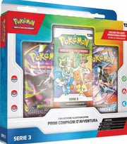 pokemon - collezione illustrazione - primi compagni d'avventura serie 3
